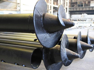 Свая винтовая стальная 108х4000 мм 1 - в «Монолит-Металлопрокат».