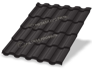 Металлочерепица Металл-Профиль Монтекристо-SL 0,5 PURETAN® RR 32 Темно-коричневый 0 - в «Монолит-Металлопрокат».